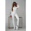 Legginsy modelujące / wysoki stan / PRĄŻKI WHITE /  S - M - L - XL